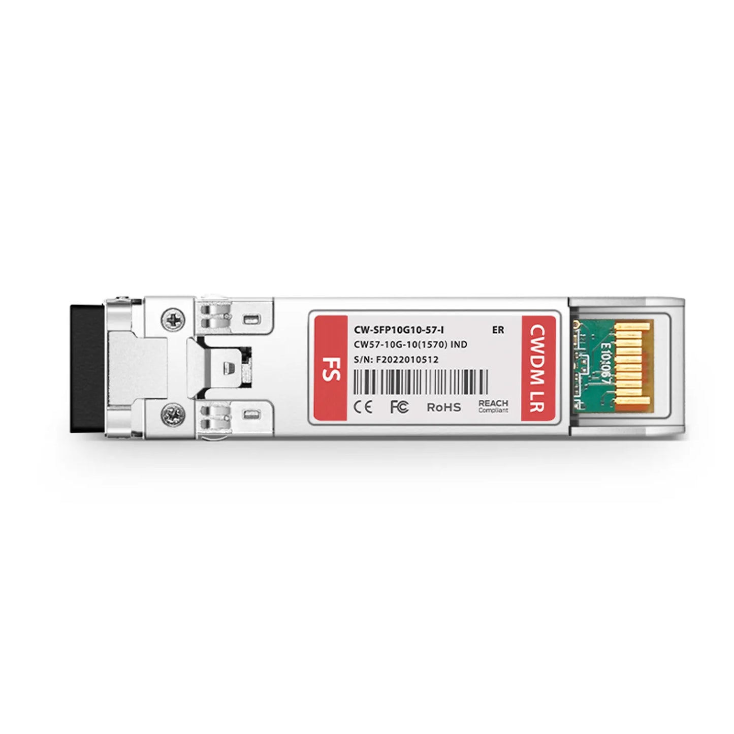 Ericsson Compatible SFP+ 10G CWDM 1570nm 10km DOM Duplex LC/UPC SMF Optical Transceiver Module For 4G Wireless (Industrial)