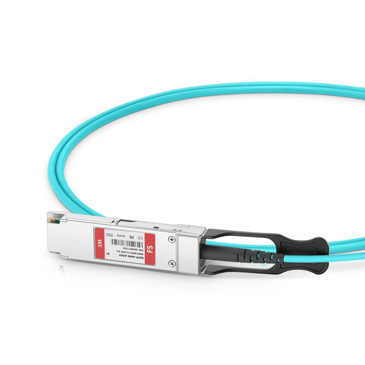 3m (10ft) Arista Networks Compatible 400G QSFP112 4 x 100G PAM4 Active Optical Cable