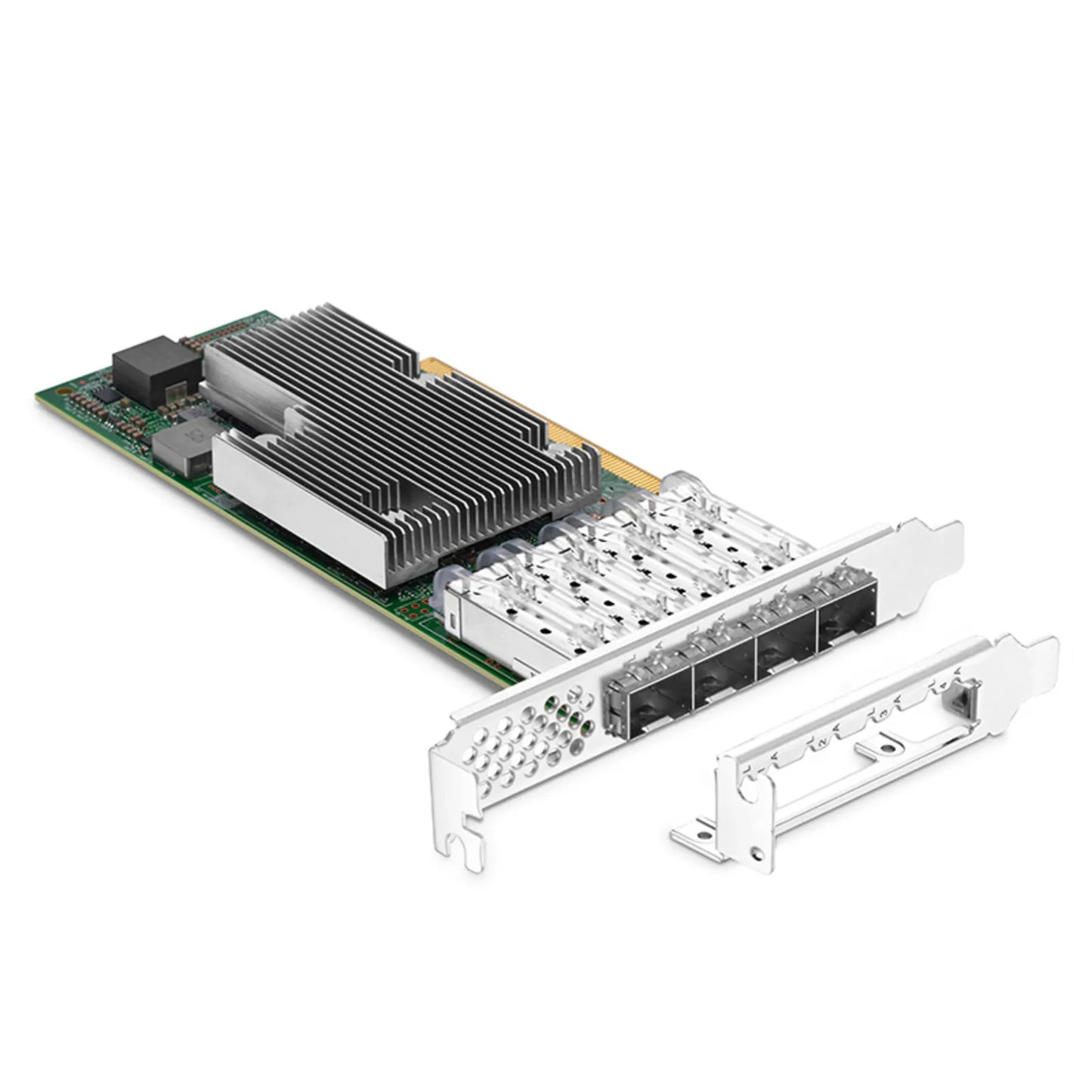 Broadcom® BCM957504-P425G Ethernet Network Interface Card, P425G 25GbE Quad-port SFP28, PCIe 4.0 x16, Standard & Low Profile