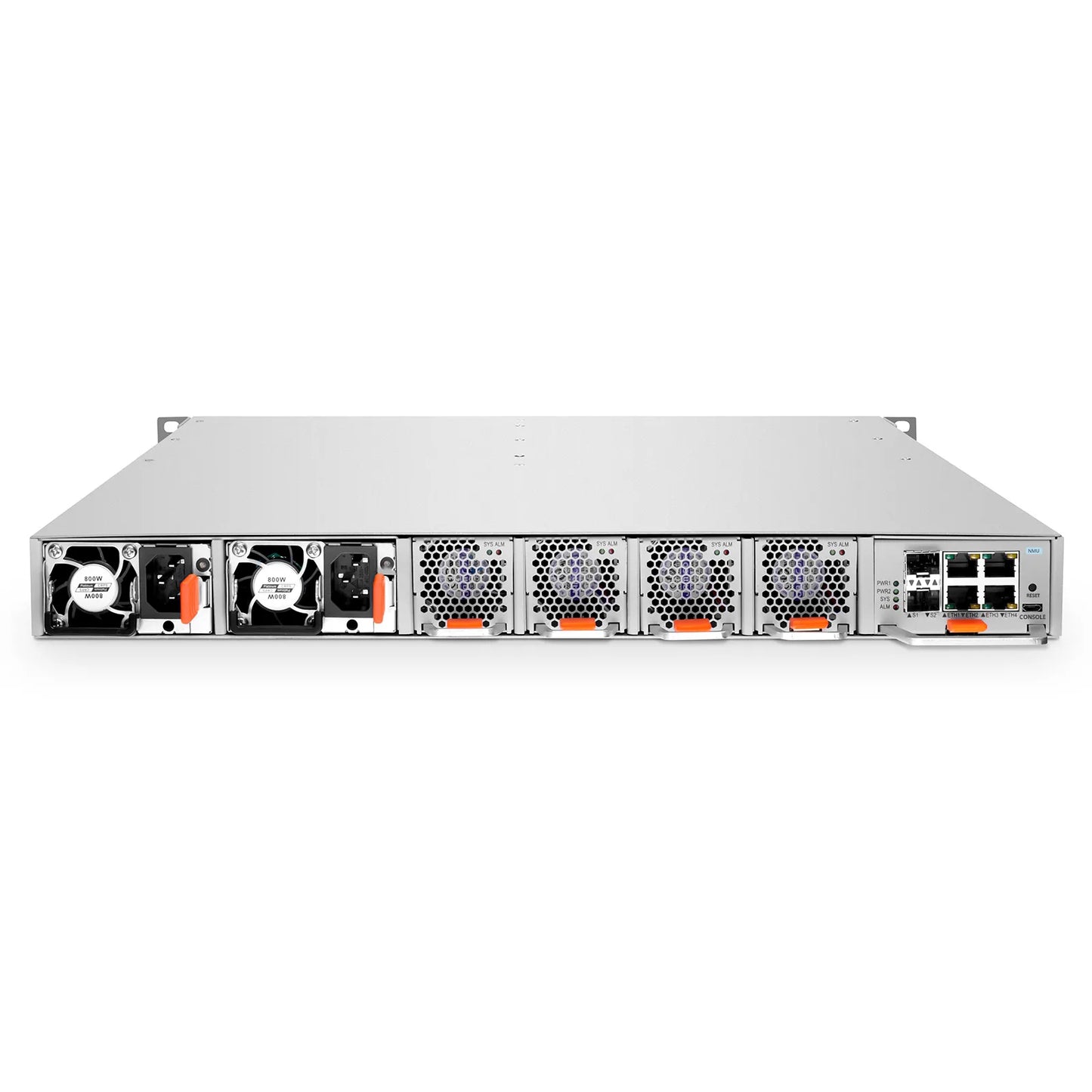 D6000-CH1U, 4 Slots 1U Unloaded Chassis, Support Single-wavelength 100G/400G, Up to 6.4T Capacity, Redundant AC PSUs, Support AmpCon-T/WebGUI Network Management