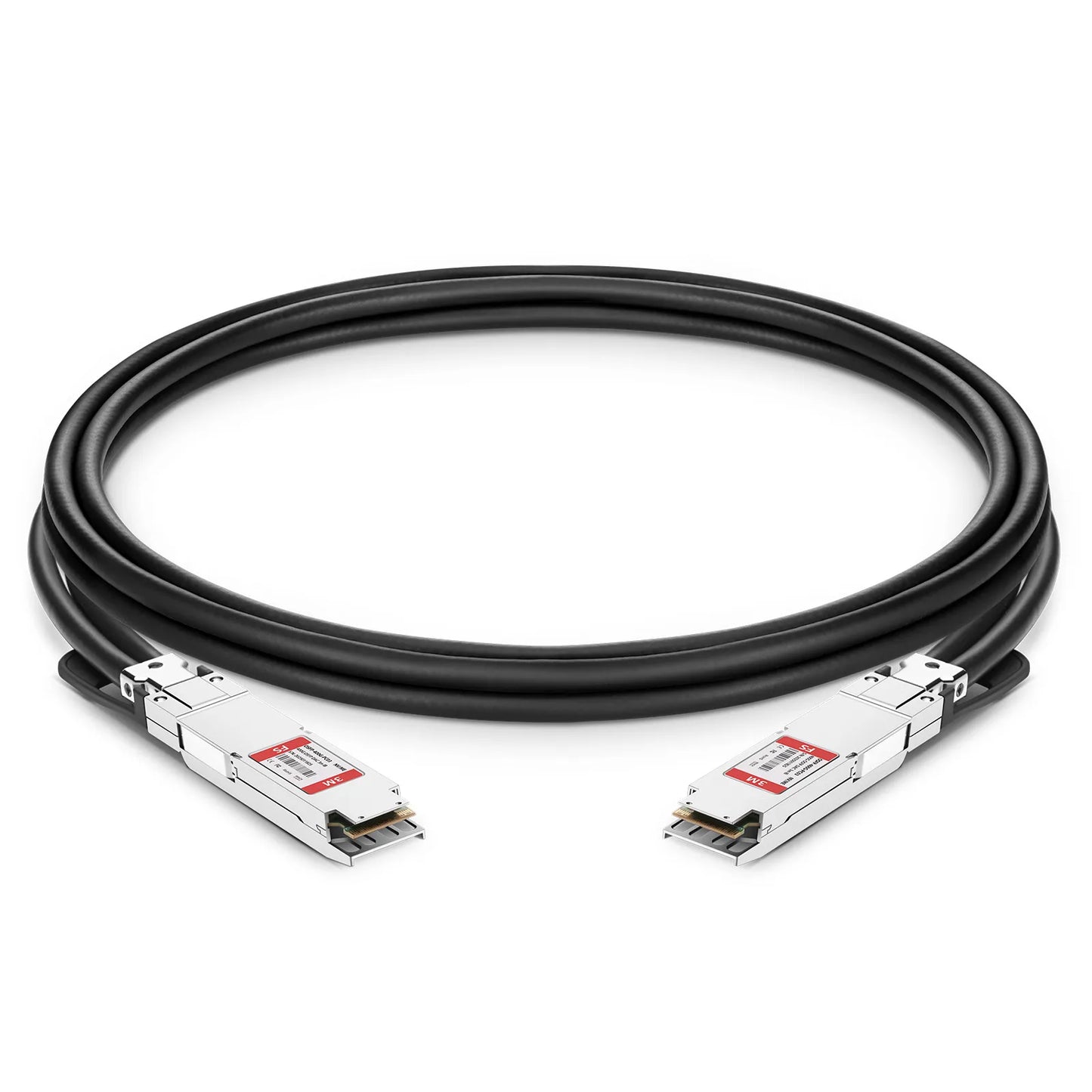 3m (10ft) NVIDIA/Mellanox Compatible 400G OSFP 8 x 50G PAM4 Finned Top InfiniBand HDR Passive Direct Attach Copper Twinax Cable