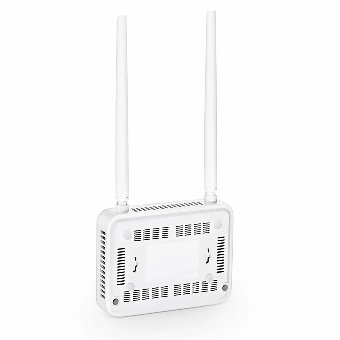 ONU1910-1GF-W, XPON (GPON + EPON) ONU, with 1 x PON, 1 x GE, 1 x FE, 1 x USB, and 2 x External Antennas (2.4GHz, 300Mbps WiFi 4)