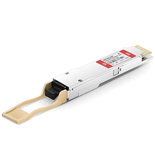 Broadcom Compatible 400GBASE-SR8 QSFP-DD 8 x 50G PAM4 850nm 100m DOM MPO-16/APC MMF Optical Transceiver Module, Breakout to 2 × 200G-SR4 and 8 × 50G-SR