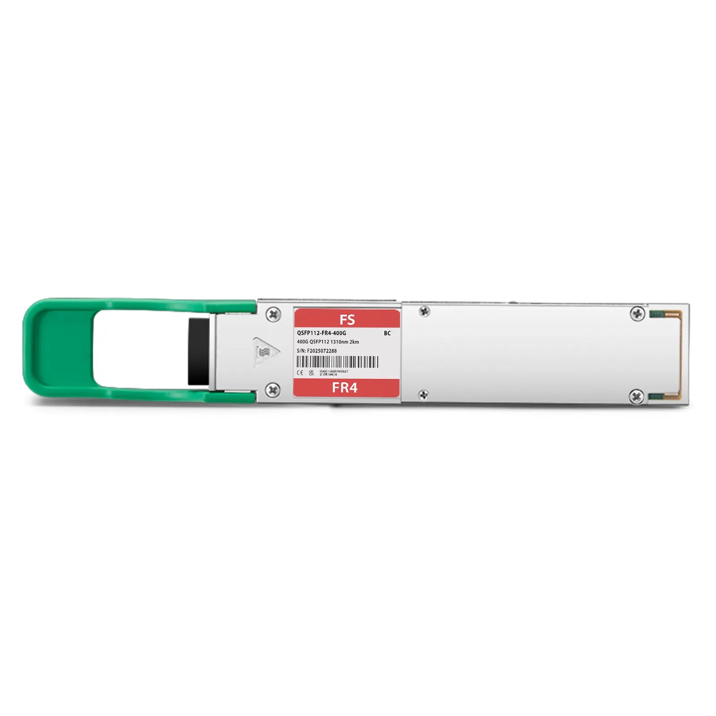 Broadcom Compatible 400GBASE-FR4 QSFP112 4 x 100G PAM4 1310nm 2km DOM Duplex LC/UPC SMF Optical Transceiver Module