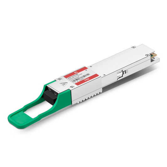 Broadcom Compatible 400GBASE-FR4 QSFP112 4 x 100G PAM4 1310nm 2km DOM Duplex LC/UPC SMF Optical Transceiver Module