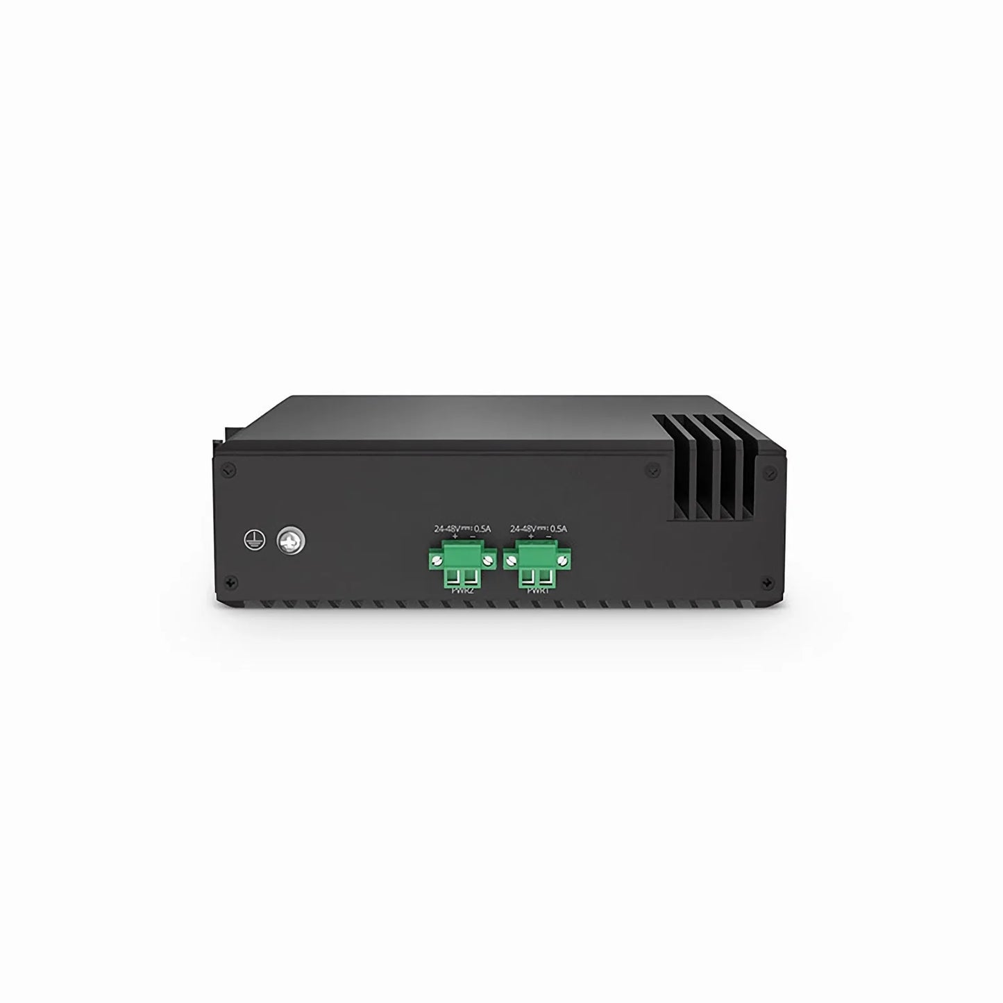 IES2100-5FE, 5-Port Fast Ethernet L2 Unmanaged Industrial Switch, 5 x 10/100BASE-T, -40 to 75°C Operating Temperature