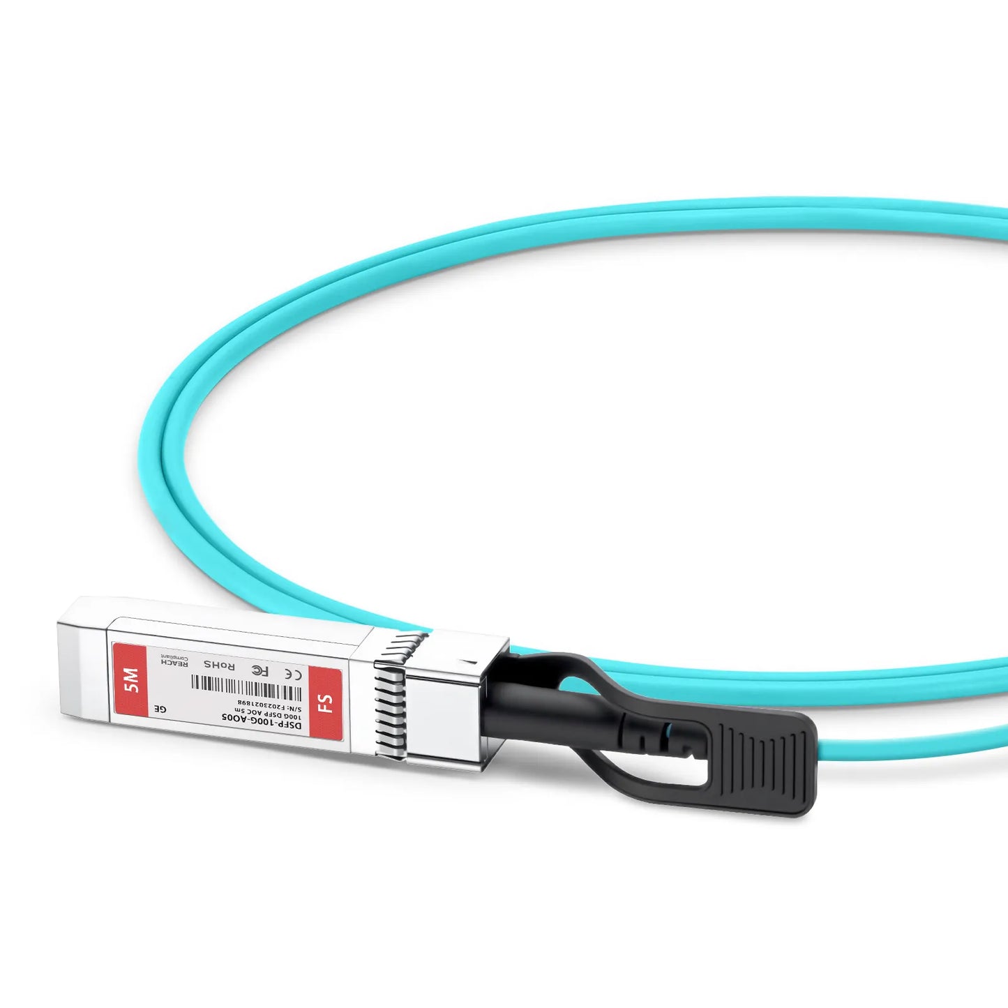 5m (16ft) Generic Compatible 100G DSFP 2 x 50G PAM4 Active Optical Cable