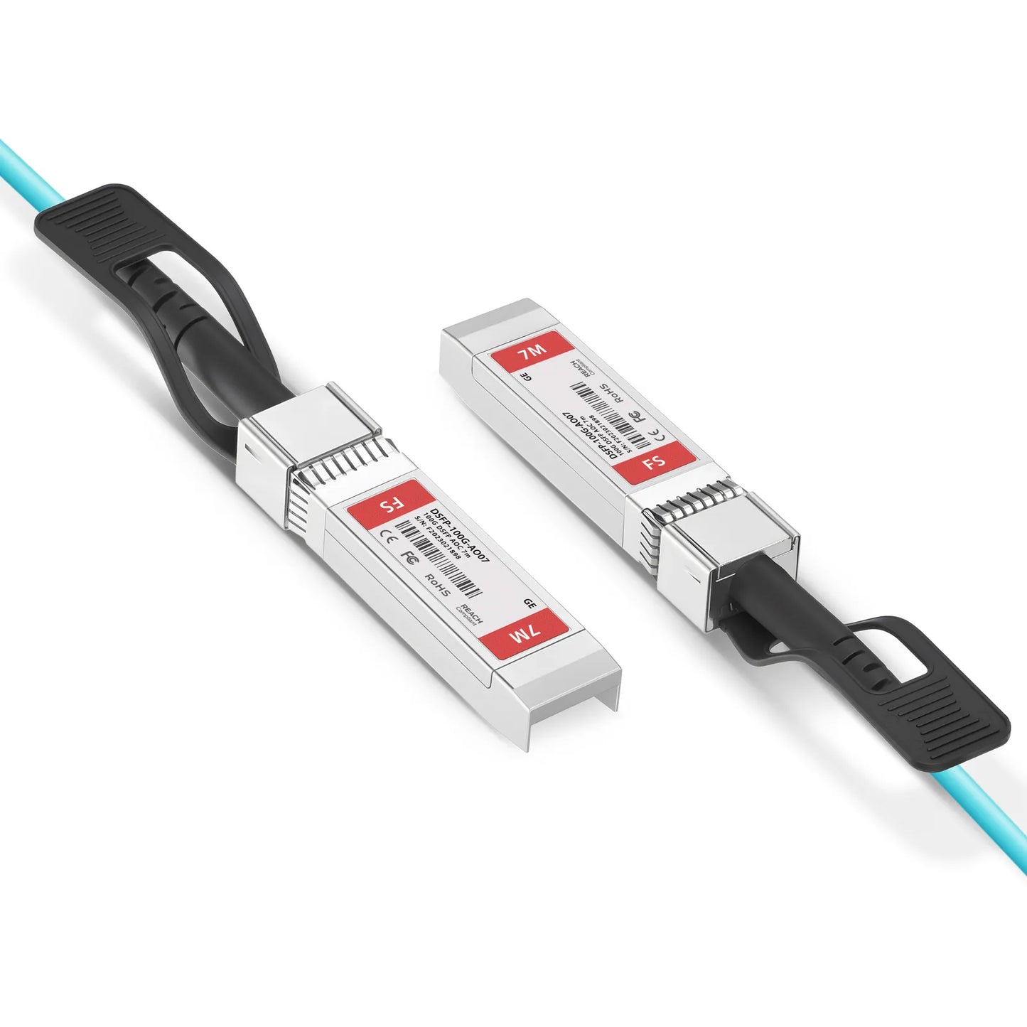 7m (23ft) Generic Compatible 100G DSFP 2 x 50G PAM4 Active Optical Cable