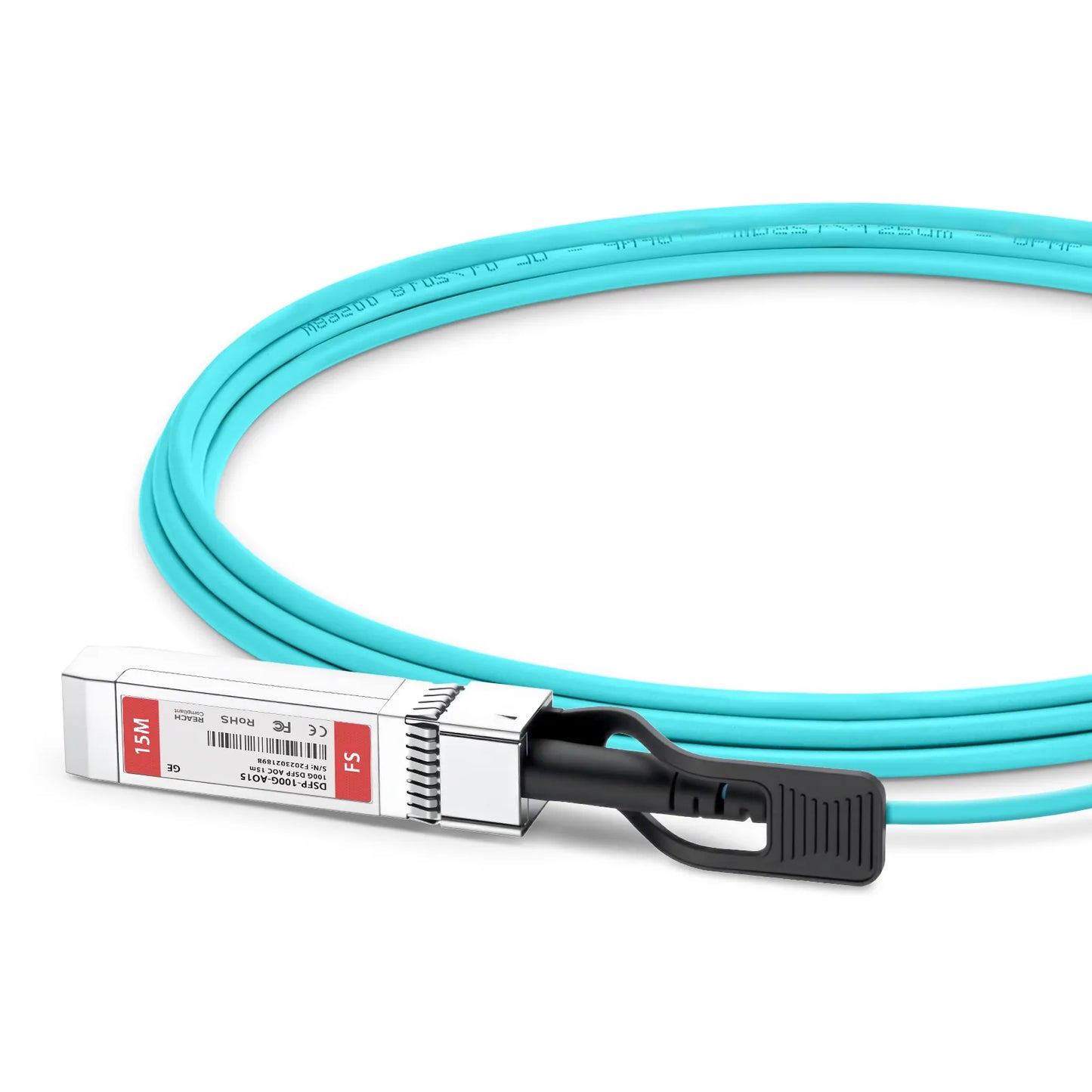 15m (49ft) Generic Compatible 100G DSFP 2 x 50G PAM4 Active Optical Cable