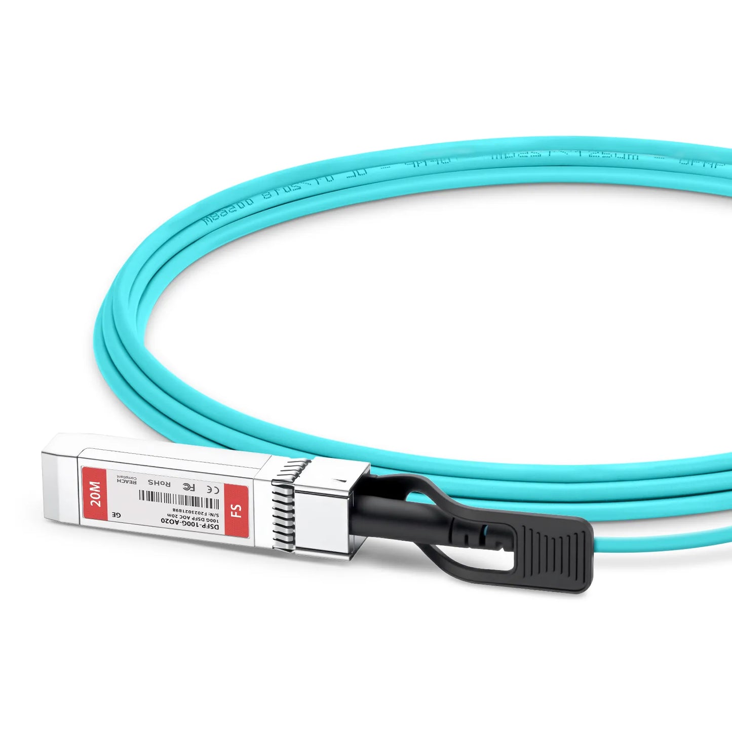 20m (66ft) Generic Compatible 100G DSFP 2 x 50G PAM4 Active Optical Cable