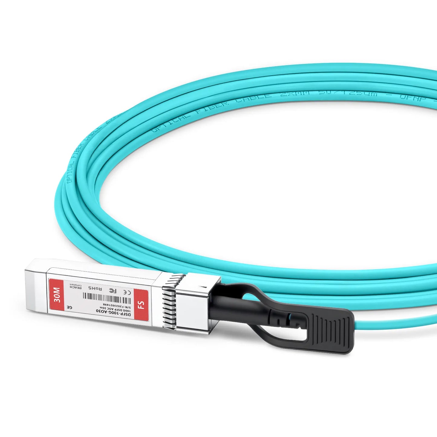 30m (98ft) Generic Compatible 100G DSFP 2 x 50G PAM4 Active Optical Cable