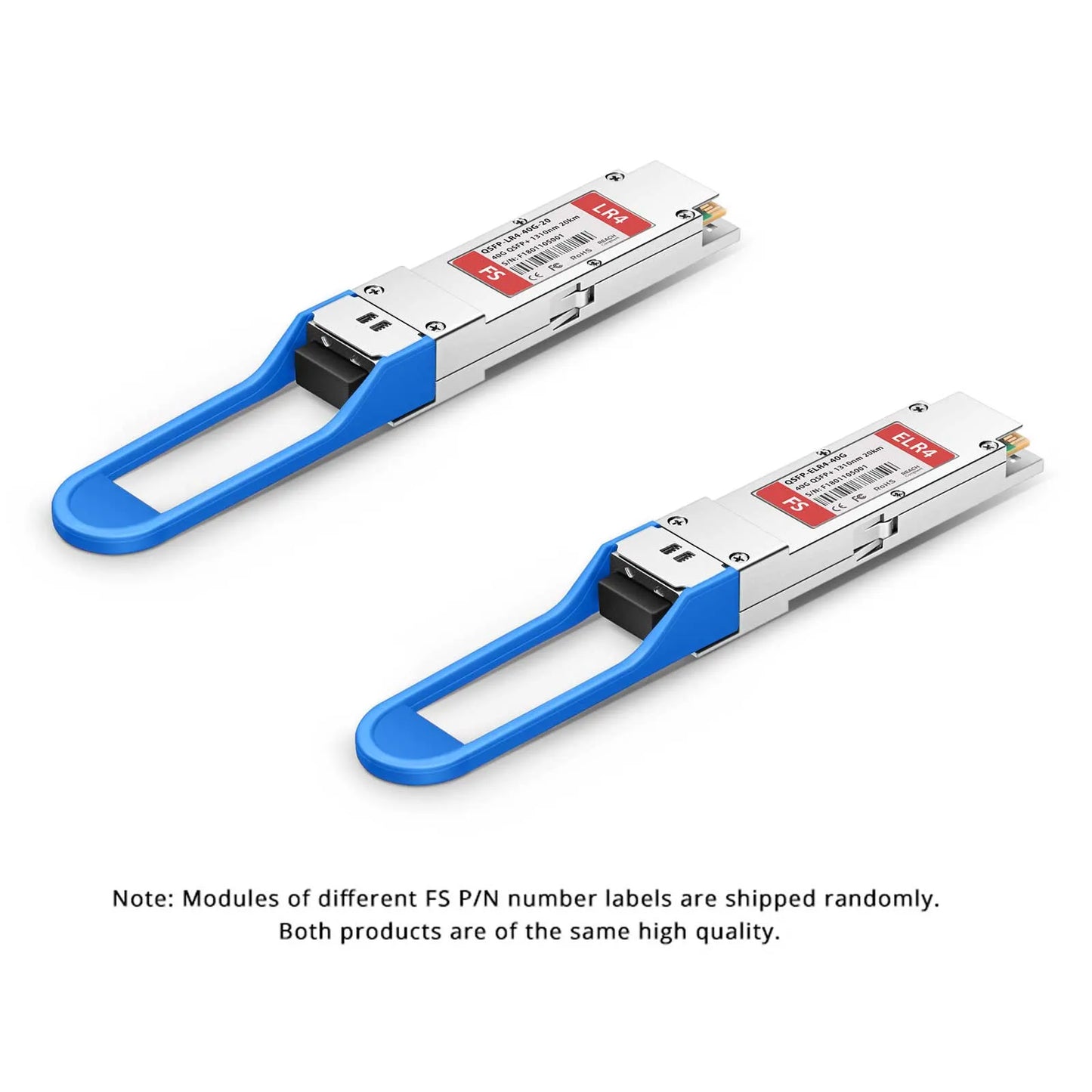 Cisco QSFP-ELR4-40G Compatible 40GBASE-ELR4 QSFP+ 1310nm 20km DOM Duplex LC/UPC SMF Optical Transceiver Module
