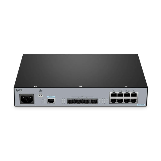S3240-8T, 8-Port Gigabit Ethernet L2+ Switch, 8 x Gigabit RJ45, with 4 x 10Gb SFP+ Uplinks, Stackable Switch, Fanless