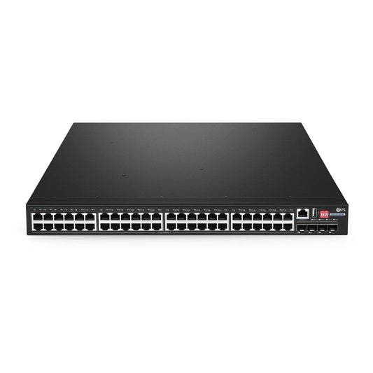 IES5120-48T4S, 48-Port Gigabit Ethernet L2+ Managed Industrial Switch, 48 x 10/100/1000BASE-T, with 4 x 1/10Gb SFP+, -40 to 75°C Operating Temperature