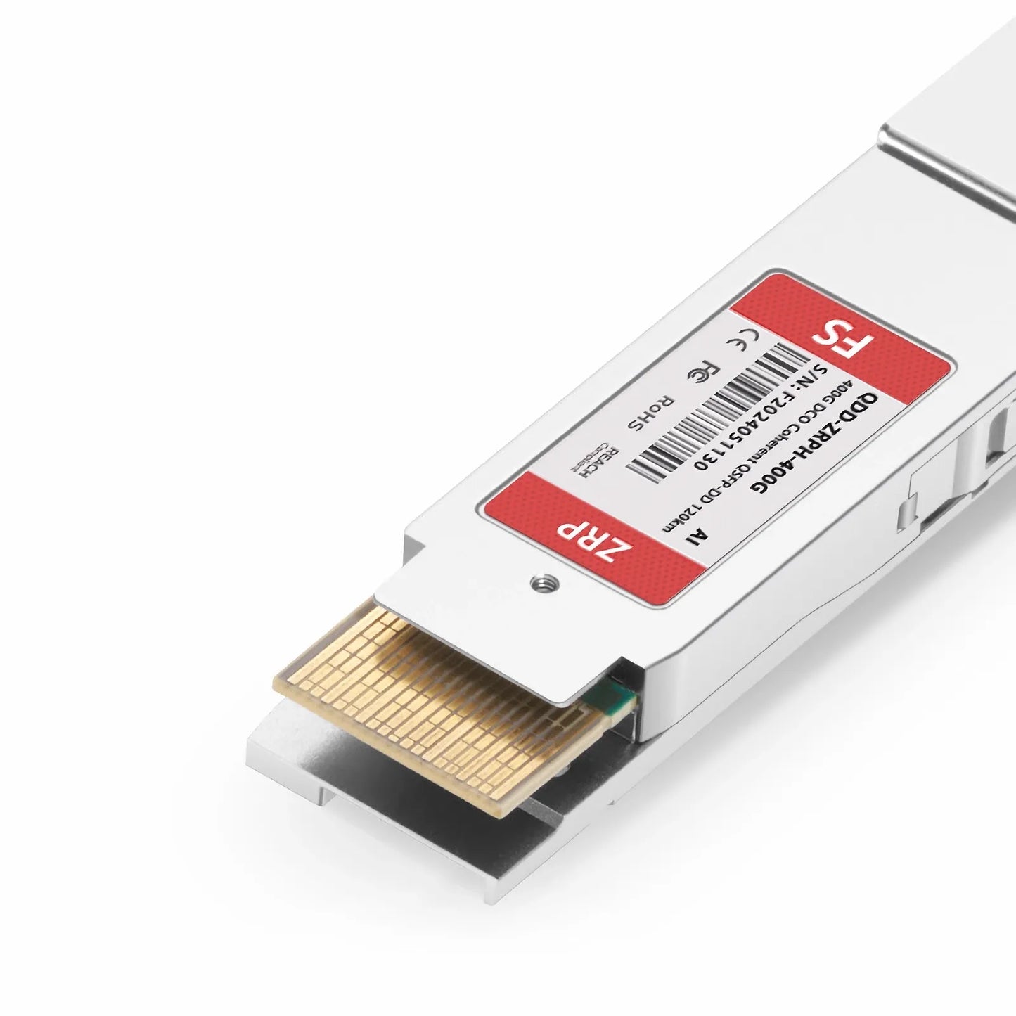 Arista Networks 400GBASE-ZRP Compatible QSFP-DD High-Power (Bright) DCO 400G DWDM Tunable Coherent ＞120km DOM Duplex LC/UPC SMF Optical Transceiver Module for Transmission