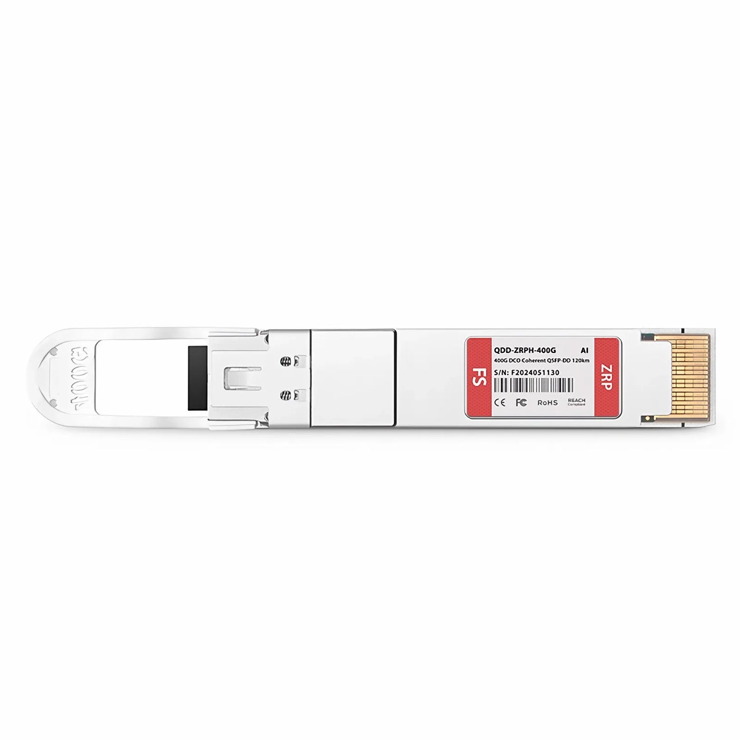 Arista Networks 400GBASE-ZRP Compatible QSFP-DD High-Power (Bright) DCO 400G DWDM Tunable Coherent ＞120km DOM Duplex LC/UPC SMF Optical Transceiver Module for Transmission