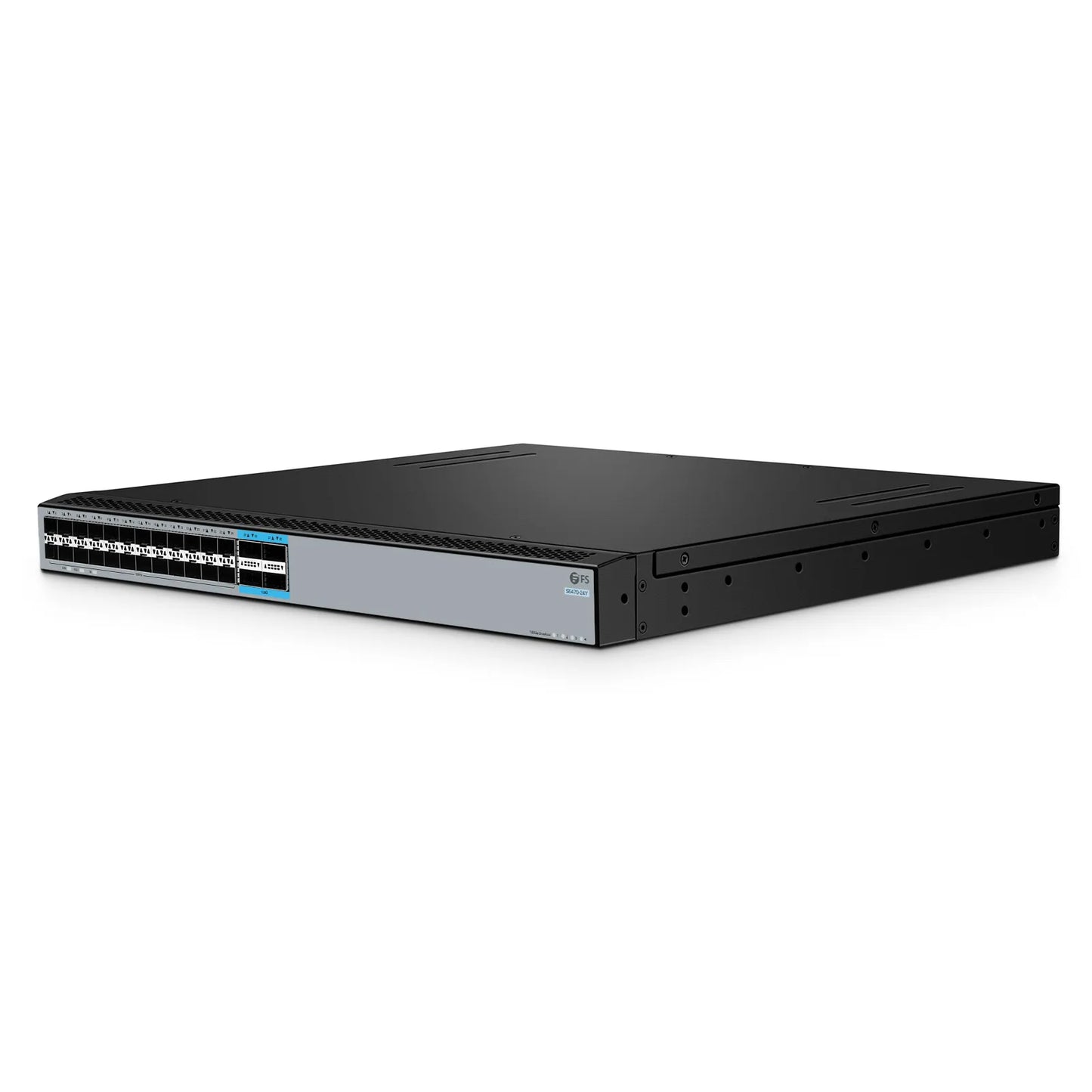 S5470-24Y, 24-Port Ethernet L3 Switch, 24 x 25Gb SFP28, with 4 x 100Gb QSFP28 Uplinks, PicOS®, Support MLAG