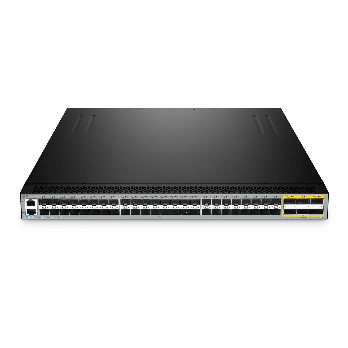 S5470-48S, 48-Port Ethernet L3 Switch, 48 x 10Gb SFP+, with 6 x 40Gb QSFP+ Uplinks, PicOS®, Support MLAG