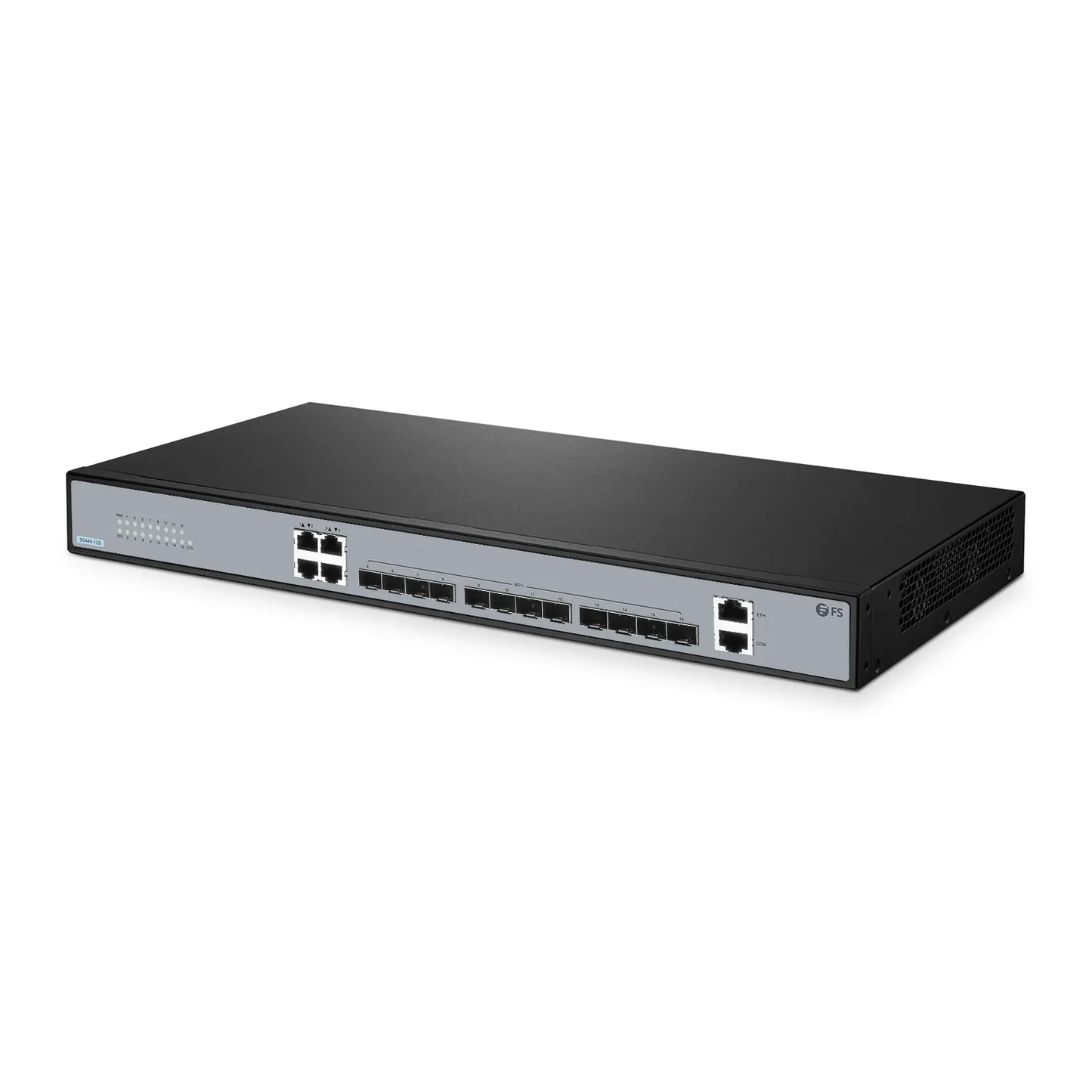 S5440-12S, 12-Port Ethernet L3 Managed Switch, 12 x 10Gb SFP+, with 4 x Gigabit RJ45, PicOS®, Support MLAG