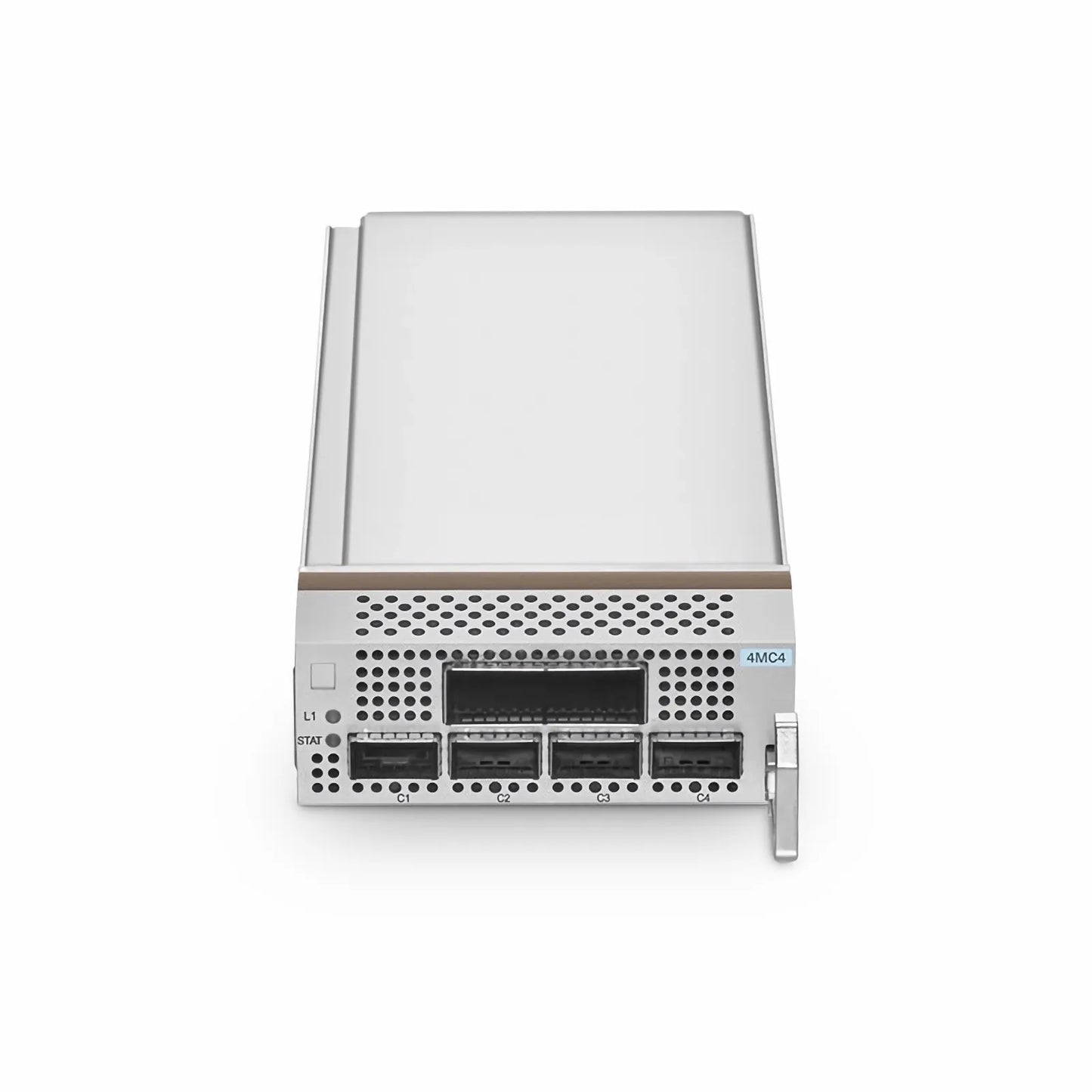 D7000 4MC4, 1 x 400G QSFP-DD or 4 x 100G QSFP28 to 1 x 400G CFP2 OTN Muxponder for D7000 Managed Chassis