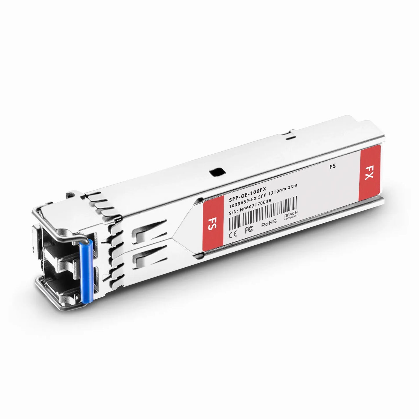 100BASE-FX SFP SGMII 1310nm 2km DOM Duplex LC MMF Optical Transceiver Module for Gigabit Ethernet Ports