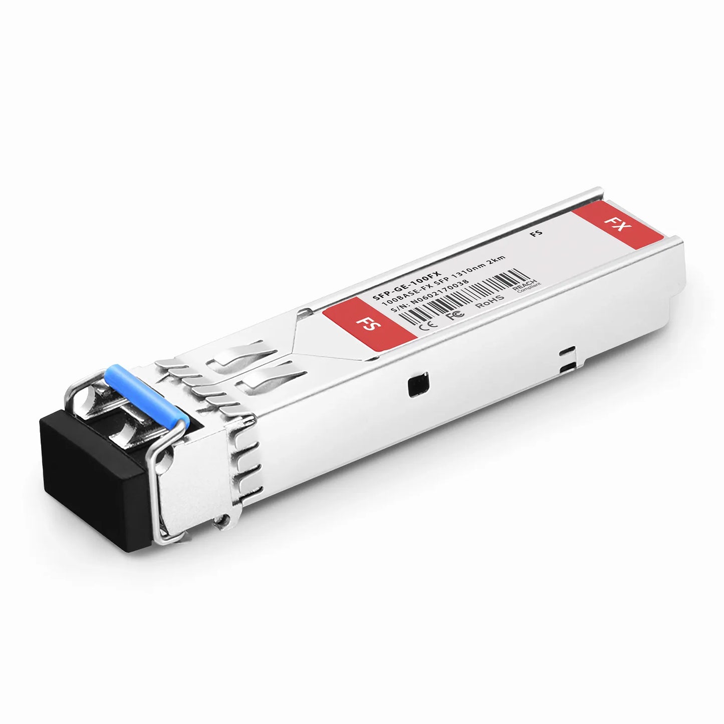100BASE-FX SFP SGMII 1310nm 2km DOM Duplex LC MMF Optical Transceiver Module for Gigabit Ethernet Ports