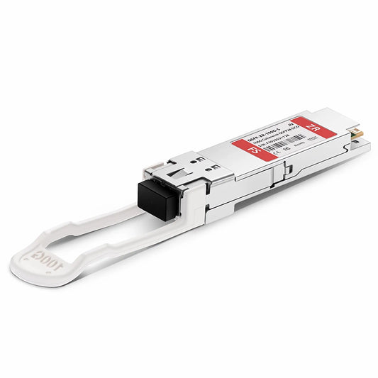 Juniper Networks QSFP-100G-ZR Compatible QSFP28 DCO 100G DWDM C-band Tunable Coherent 80km DOM Duplex LC/UPC SMF Optical Transceiver Module for Transmission