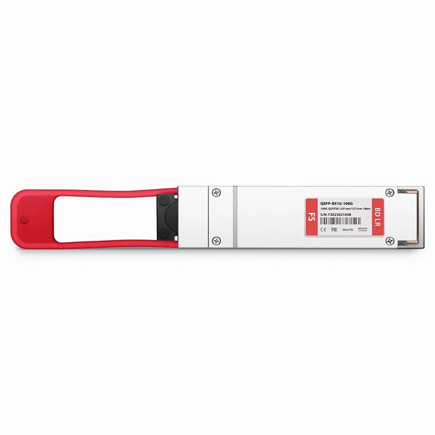Cisco Compatible 100GBASE-BX10-D QSFP28 BiDi 4 x 25G NRZ 1331nm-TX/1271nm-RX 10km DOM Simplex LC/UPC SMF Optical Transceiver Module