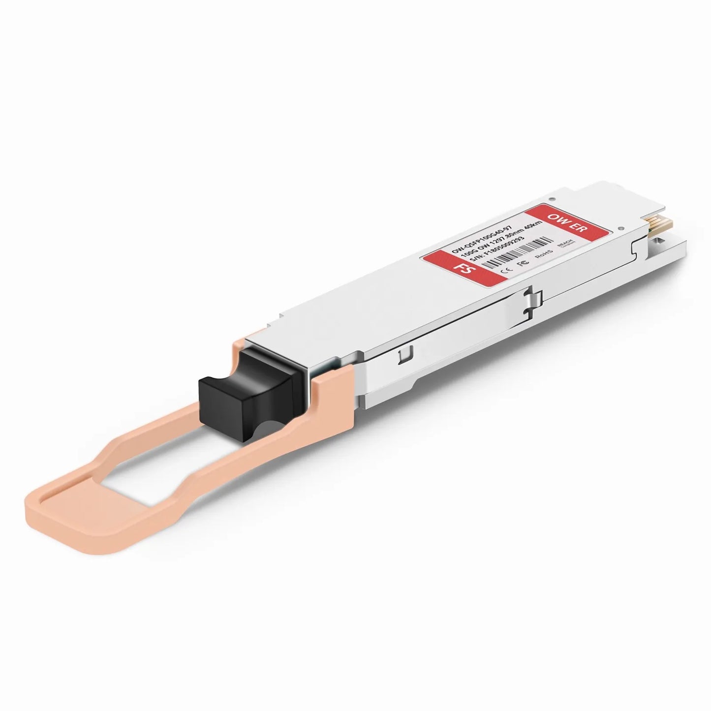 Cisco Compatible QSFP28 100G OWDM 1297.80nm 40km DOM Duplex LC/UPC SMF Optical Transceiver Module for Transmission