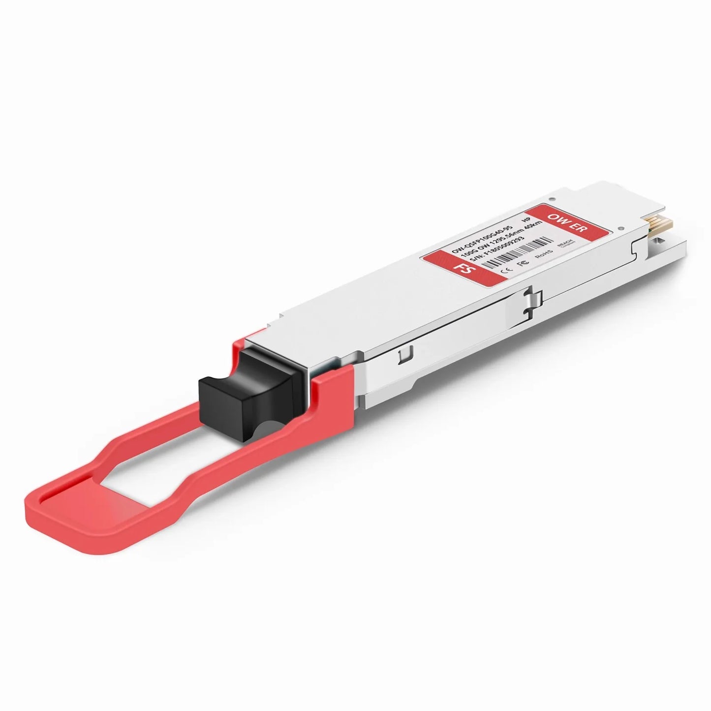 HPE Aruba Compatible QSFP28 100G OWDM 1295.56nm 40km DOM Duplex LC/UPC SMF Optical Transceiver Module for Transmission