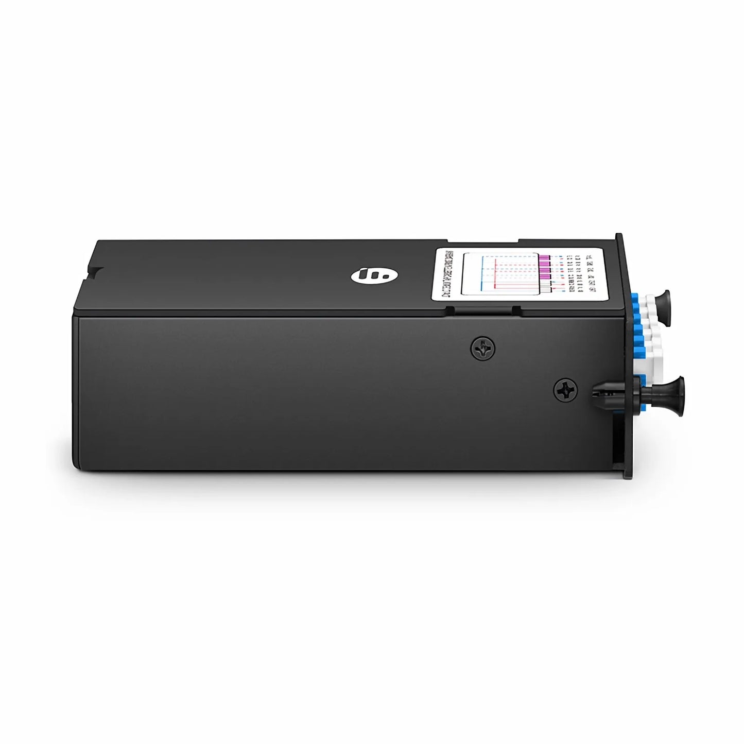 FHD™ Demux LC TAP Cassette, OS2 Single Mode, 2 x LC Duplex Live Ports, 4 x LC Duplex TAP Ports, 50/50 Split Ratio (Live/TAP), 1/10/40/100G