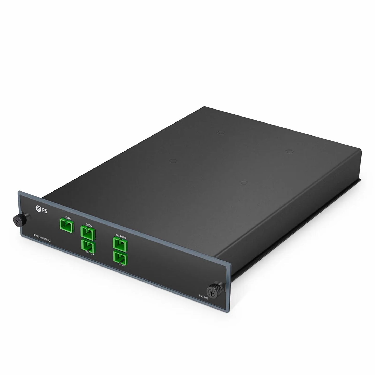 FMU-WDM43O, PON Coexistence Element (CEx) WDM for GPON/XG(S)-PON/NG-PON2/OTDR, SC/APC, FMU Plug-in Module