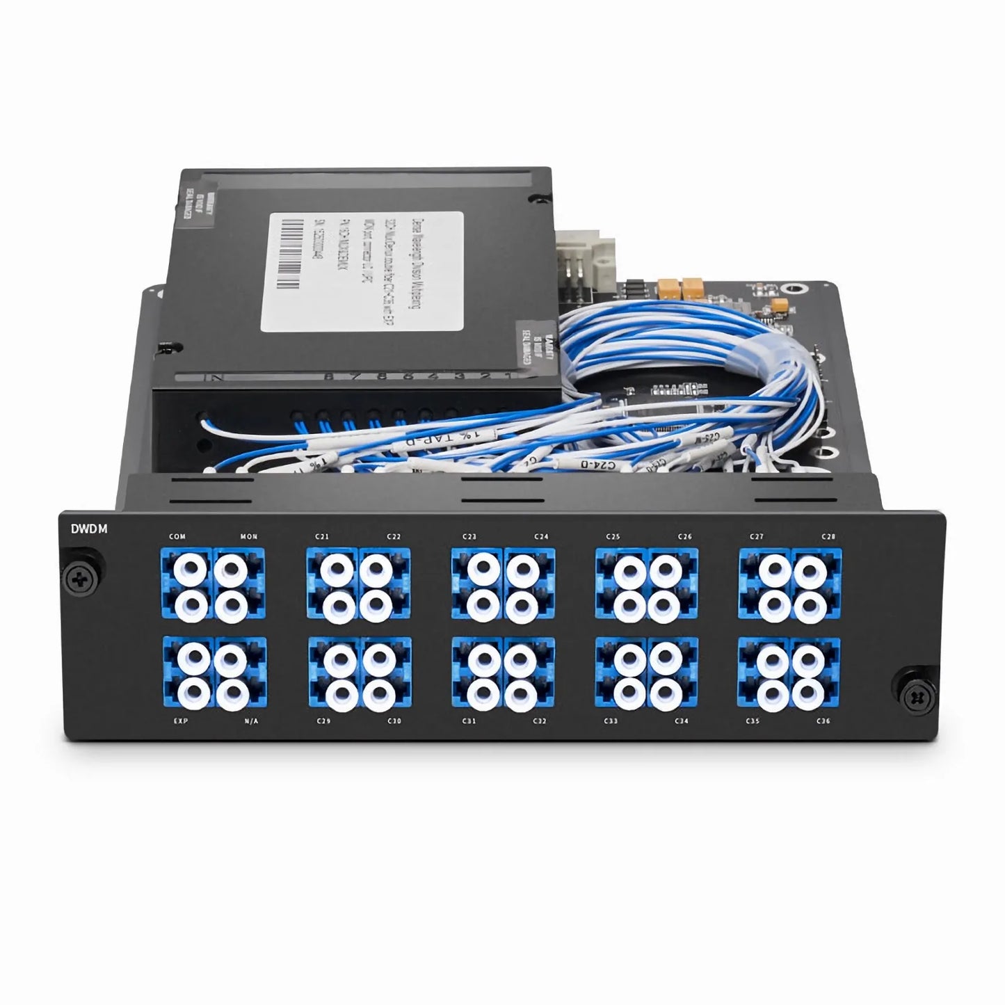 FMT-OMD-SF, Customized DWDM Single-fiber Mux/Demux for FMT Managed Chassis