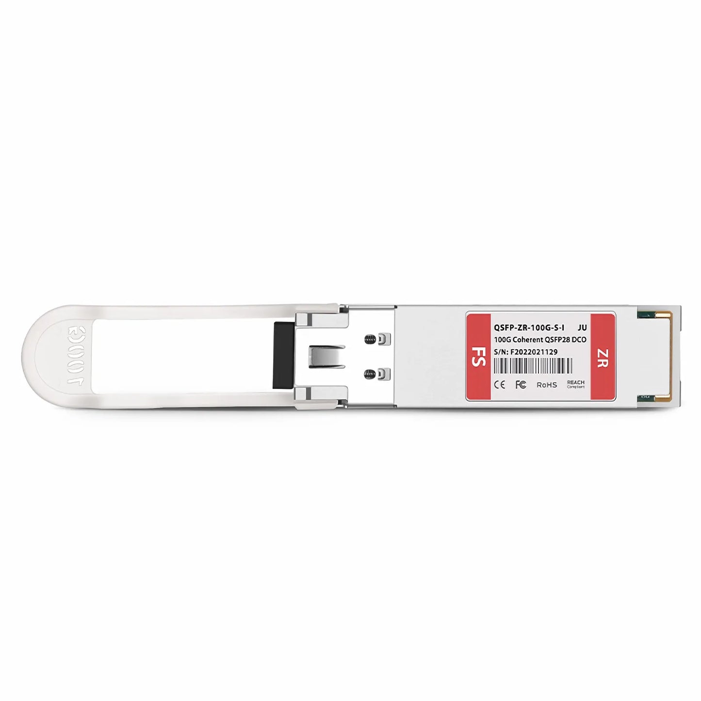 Juniper Networks Compatible QSFP28 DCO 100G DWDM C-band Tunable Coherent 80km DOM Duplex LC/UPC SMF Optical Transceiver Module for Transmission(Industrial)