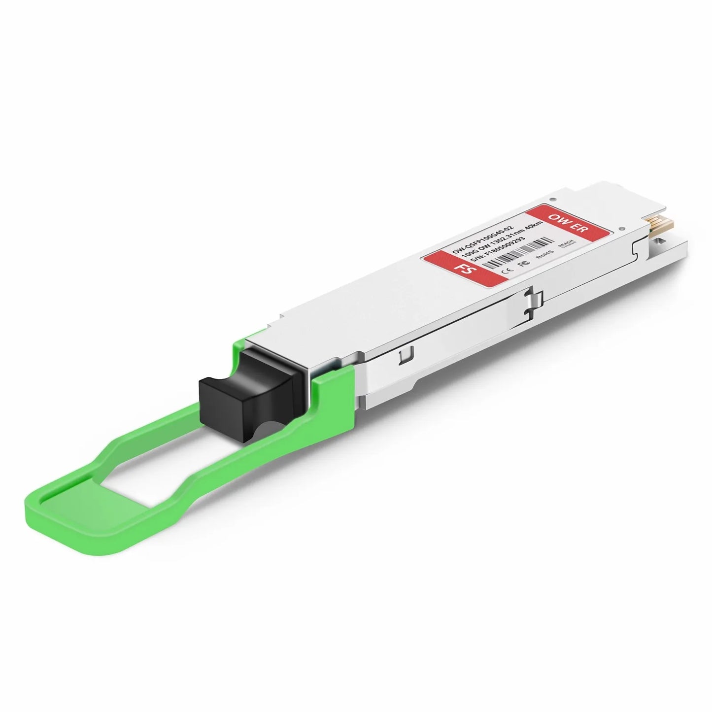 Cisco Compatible QSFP28 100G OWDM 1302.31nm 40km DOM Duplex LC/UPC SMF Optical Transceiver Module for Transmission