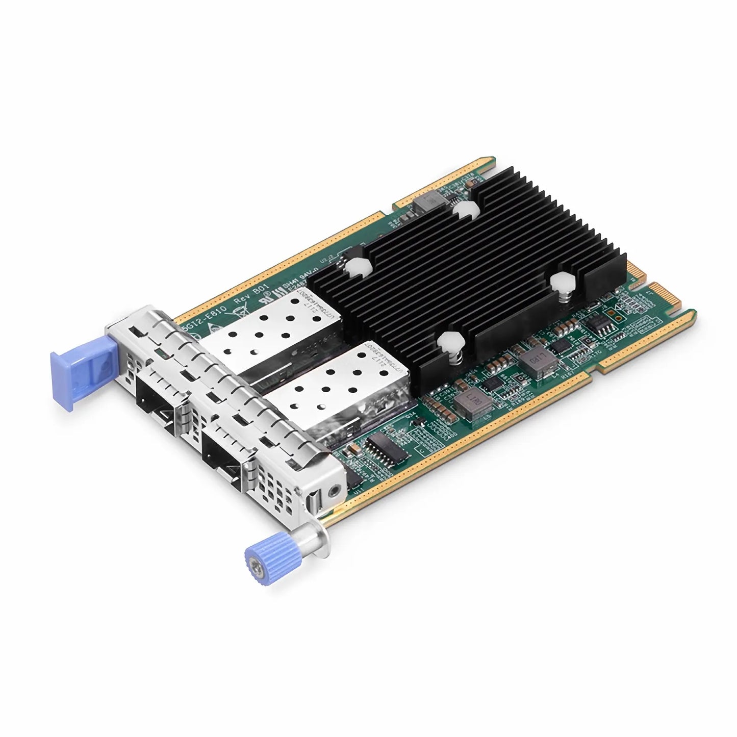 Intel E810-XXVAM2 Based Ethernet Network Interface Card, 25G Dual-Port SFP28, OCP 3.0, PCIe 4.0 x 8 , Comparable to Intel E810-XXVDA2 OCP 3.0, Thumbscrew (Pull-tab) Bracket