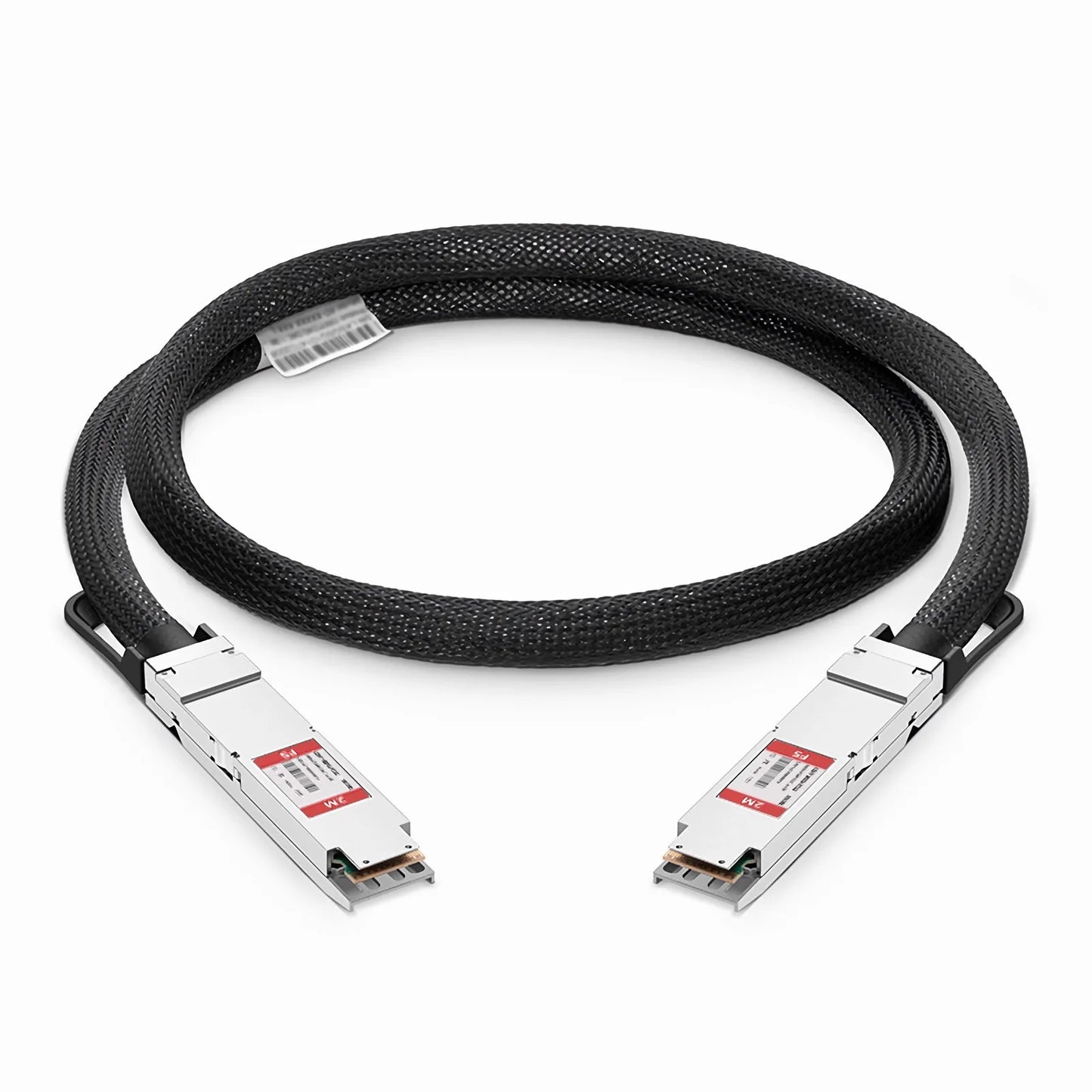 2m (7ft) NVIDIA/Mellanox MCP4Y10-N002 Compatible 800G OSFP 8 x 100G PAM4 Finned Top InfiniBand NDR Passive Direct Attach Copper Twinax Cable for Quantum-2 Switches