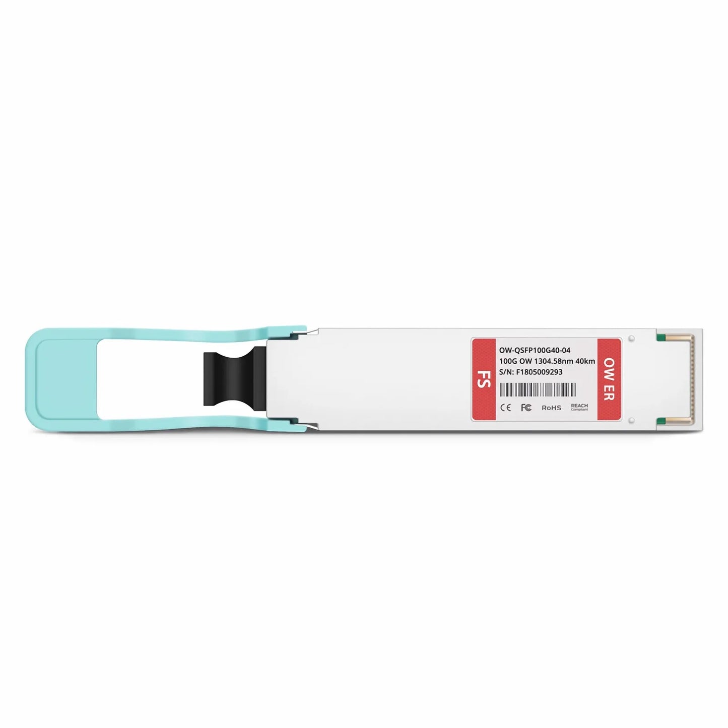 Cisco Compatible QSFP28 100G OWDM 1304.58nm 40km DOM Duplex LC/UPC SMF Optical Transceiver Module for Transmission