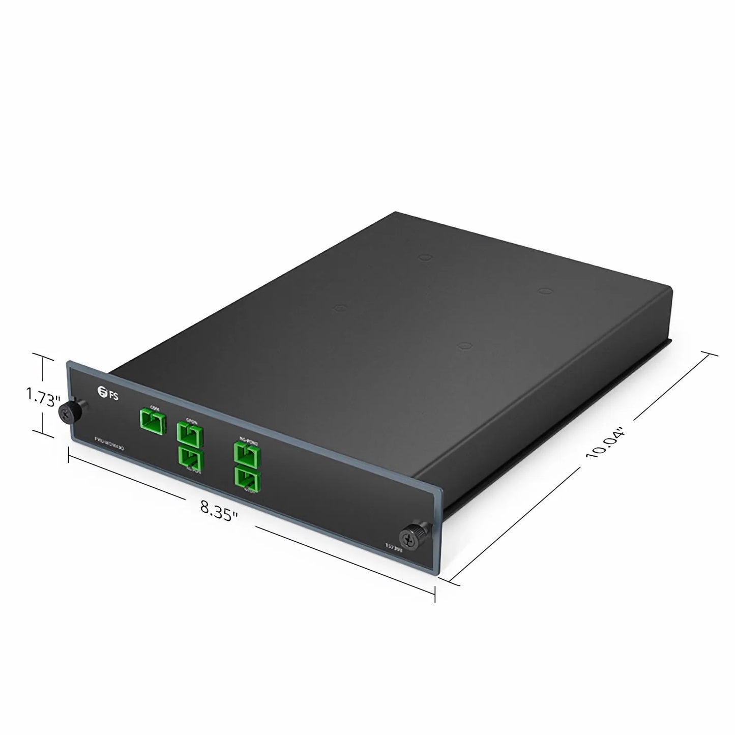 FMU-WDM43O, PON Coexistence Element (CEx) WDM for GPON/XG(S)-PON/NG-PON2/OTDR, SC/APC, FMU Plug-in Module