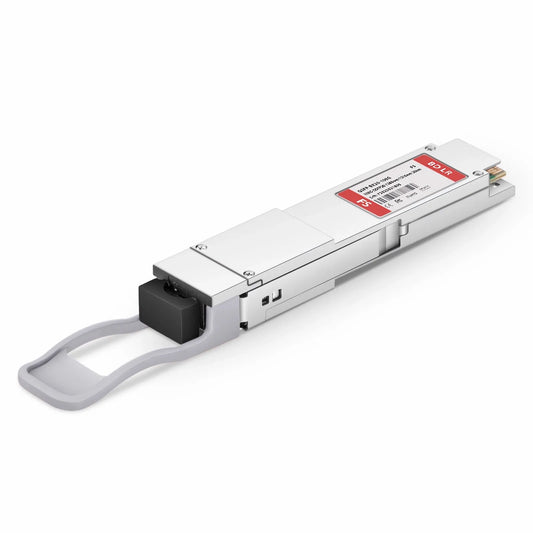 100GBASE-BX20-U QSFP28 BiDi 4 x 25G NRZ 1280nm-TX/1310nm-RX 20km DOM Simplex LC/UPC SMF Optical Transceiver Module for FS Switches
