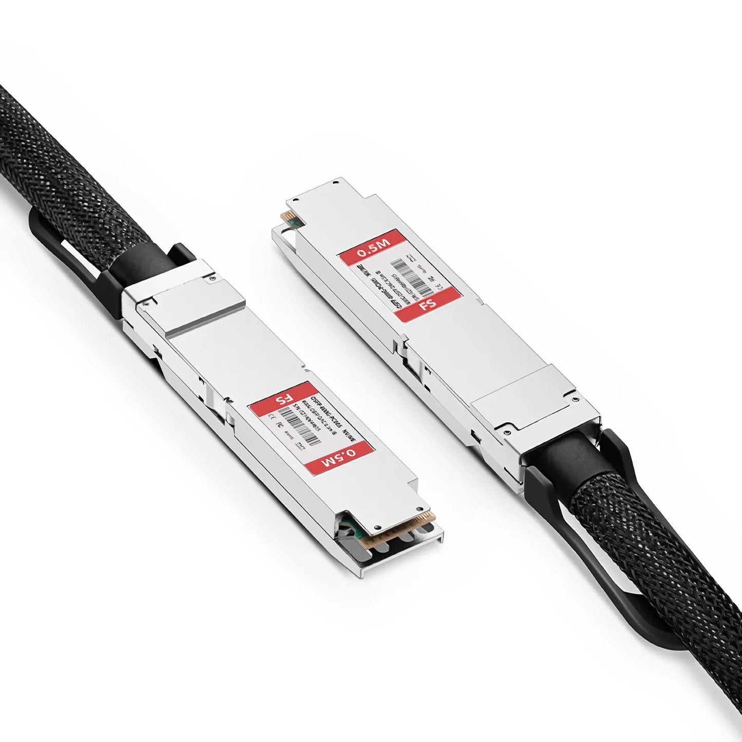0.5m (2ft) NVIDIA/Mellanox MCP4Y10-N00A Compatible 800G OSFP 8 x 100G PAM4 Finned Top InfiniBand NDR Passive Direct Attach Copper Twinax Cable for Quantum-2 Switches