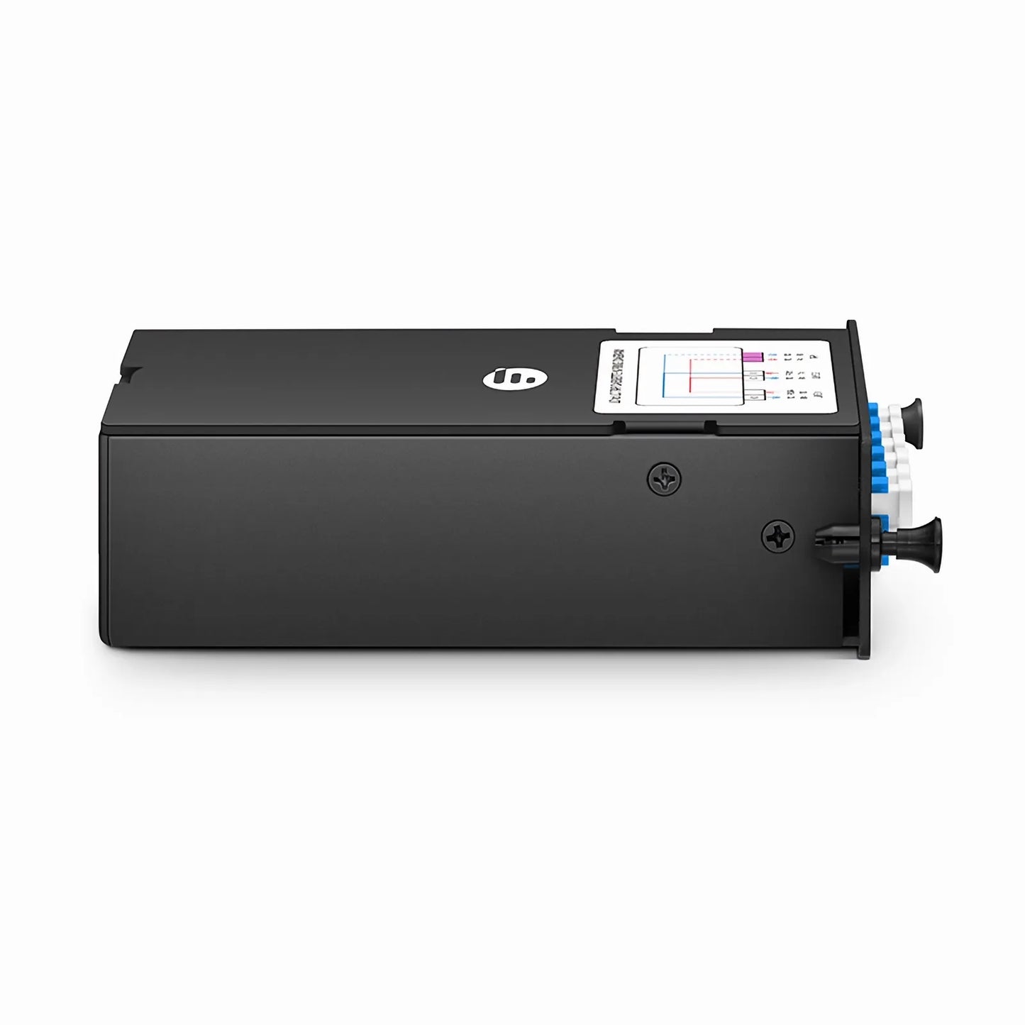 FHD™ LC TAP Cassette, OS2 Single Mode, 4 x LC Duplex Live Ports, 2 x LC Duplex TAP Ports, 50/50 Split Ratio (Live/TAP), 1/10/40/100G