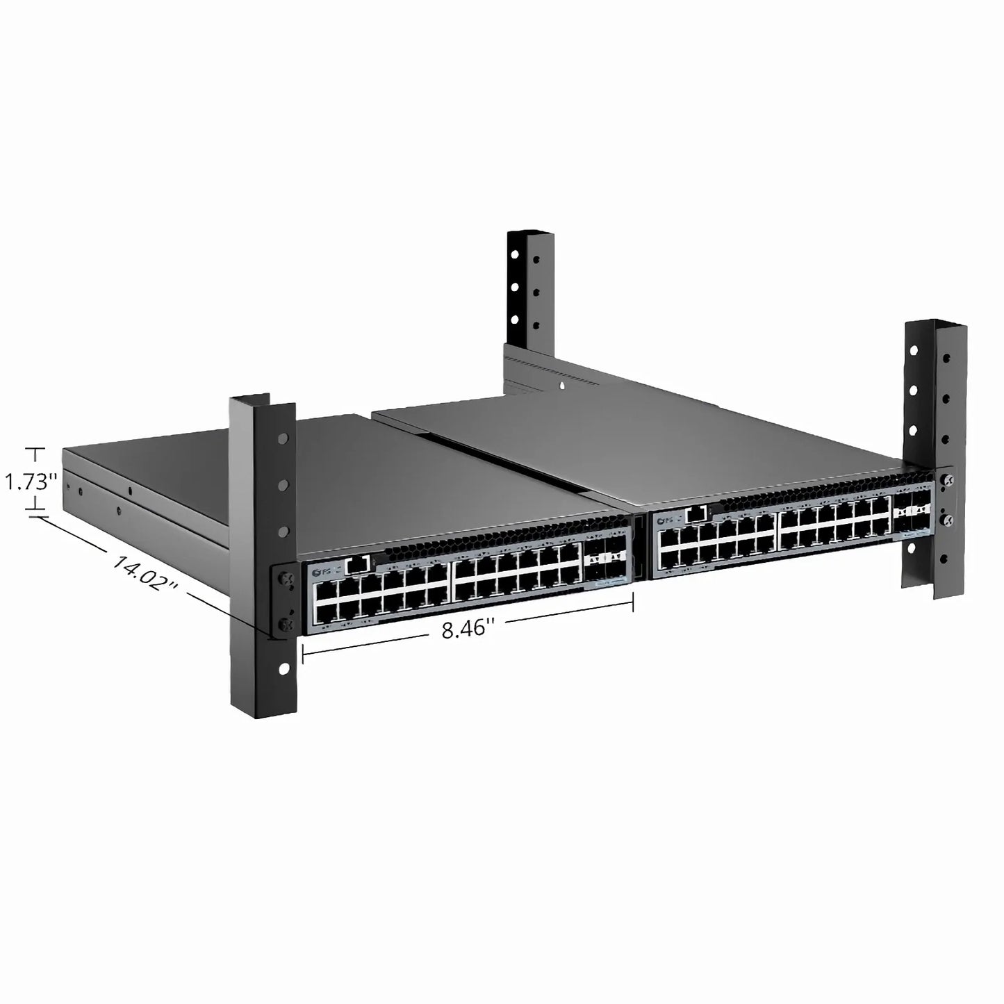 S3400C-24MG4S, 24-Port Ethernet L2+ Compact Half-Width Switch, 24 x 100M/1000M/2.5GBase-T/Multi-Gigabit, with 4 x 10Gb SFP+ Uplinks