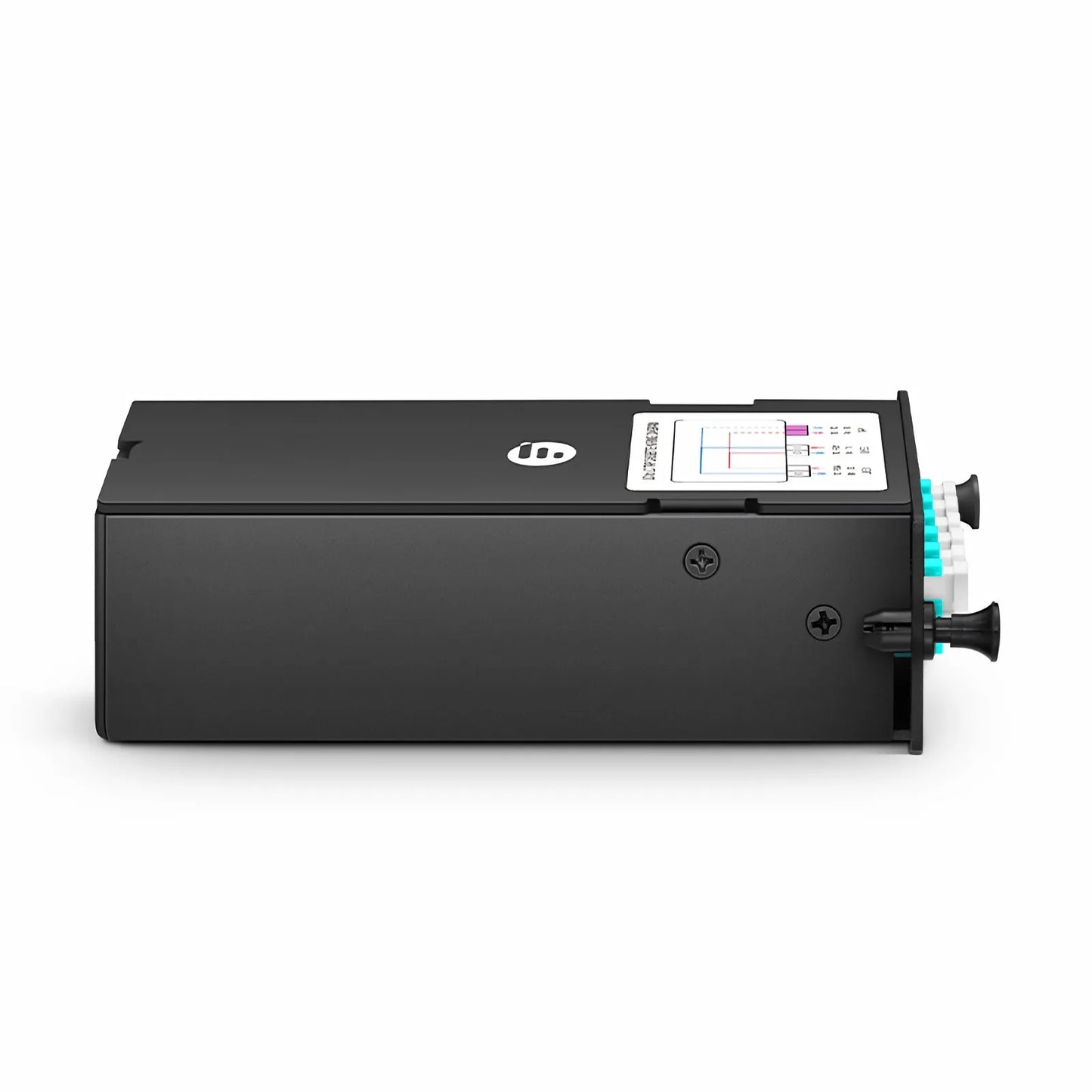 FHD™ LC TAP Cassette, OM4 Multimode, 4 x LC Duplex Live Ports, 2 x LC Duplex TAP Ports, 50/50 Split Ratio (Live/TAP), 1/10/40/100G