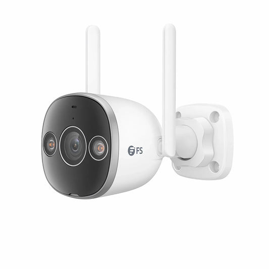 IPC101-5M-WB Outdoor Bullet Wi-Fi Camera, with Fixed 2.8mm Lens, 5MP Resolution, Build-in Mic ＆ Speaker, 66ft Night Vision, IP67 Network Camera