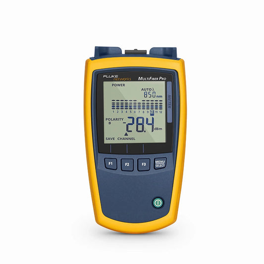 Fluke Networks MFPOWERMETER MultiFiber™ Pro Handheld Optical Power Meter with MPO-12 connector
