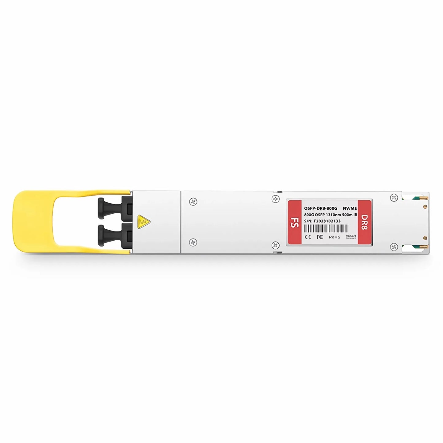 NVIDIA/Mellanox MMS4X00-NM Compatible 800GBASE 2xDR4/DR8 OSFP Closed Finned Top 8 x 100G PAM4 1310nm 500m DOM Dual MPO-12/APC SMF InfiniBand NDR Optical Transceiver Module for Quantum-2 Switches