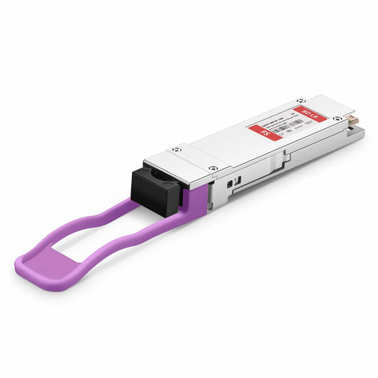 Juniper Compatible 100GBASE-BX10-U QSFP28 BiDi 4 x 25G NRZ 1271nm-TX/1331nm-RX 10km DOM Simplex LC/UPC SMF Optical Transceiver Module