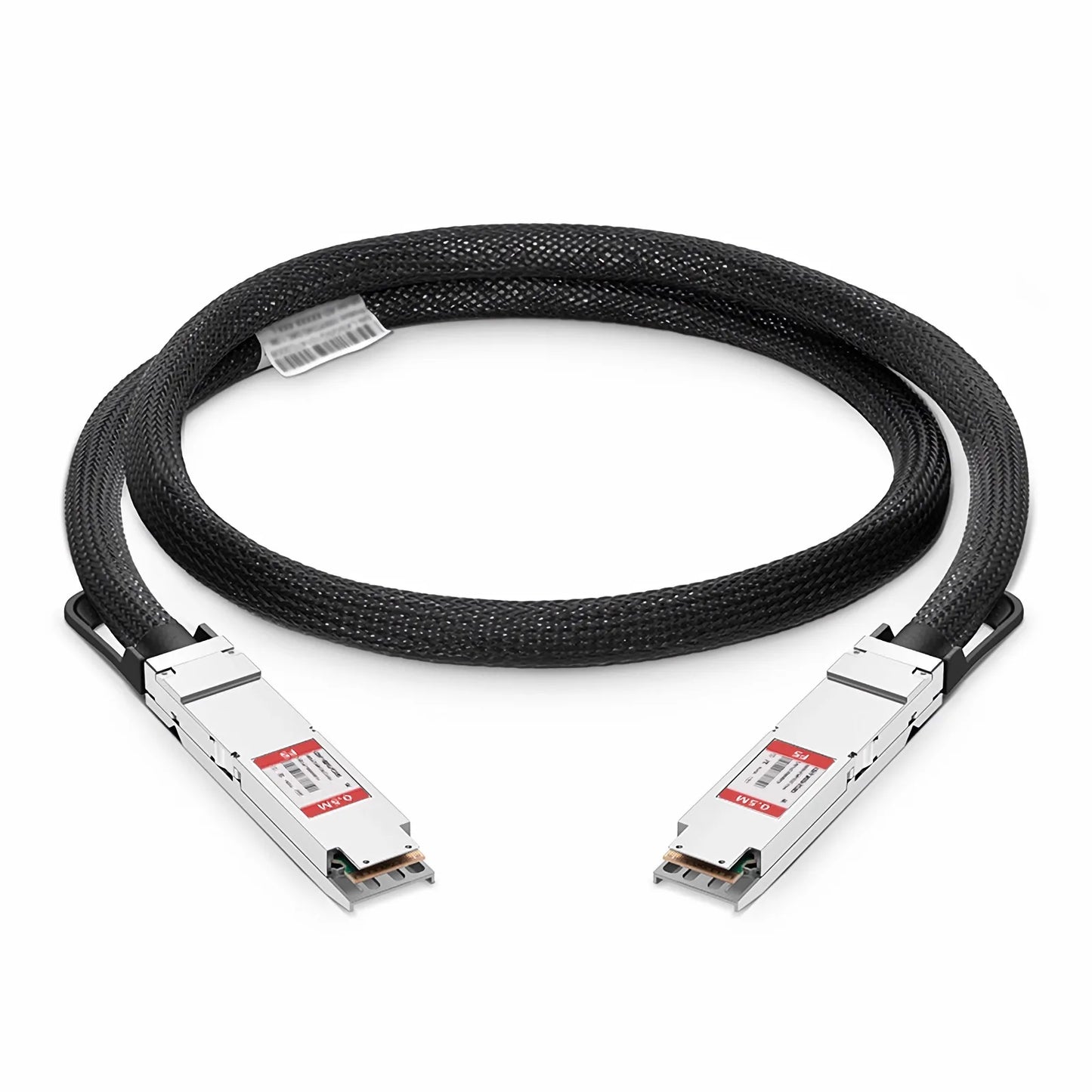 0.5m (2ft) Arista Networks C-O800-O800-0.5M Compatible 800G OSFP 8 x 100G PAM4 Finned Top Passive Direct Attach Copper Twinax Cable