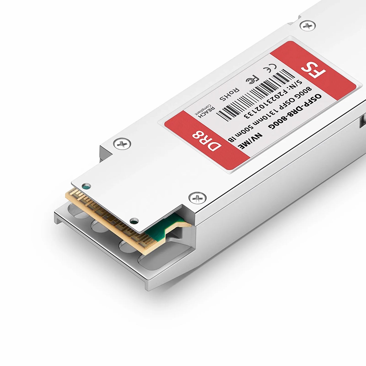 NVIDIA/Mellanox MMS4X00-NM Compatible 800GBASE 2xDR4/DR8 OSFP Closed Finned Top 8 x 100G PAM4 1310nm 500m DOM Dual MPO-12/APC SMF InfiniBand NDR Optical Transceiver Module for Quantum-2 Switches